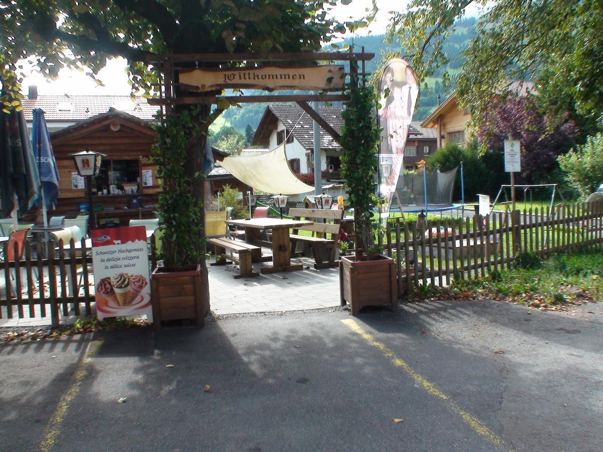 Hotel Restaurant Simplon Frutigen Exterior photo